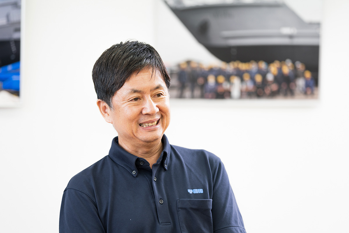 株式会社横浜工作所　代表取締役社長　二宮一也
