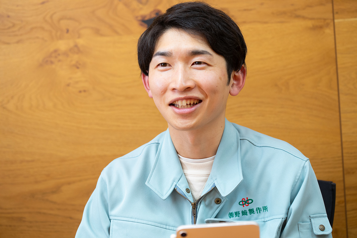 インタビューの様子