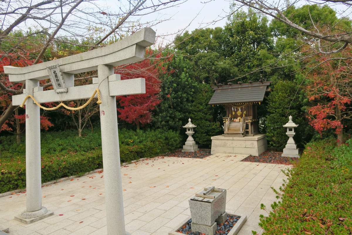 東宝スタジオ敷地内の神社